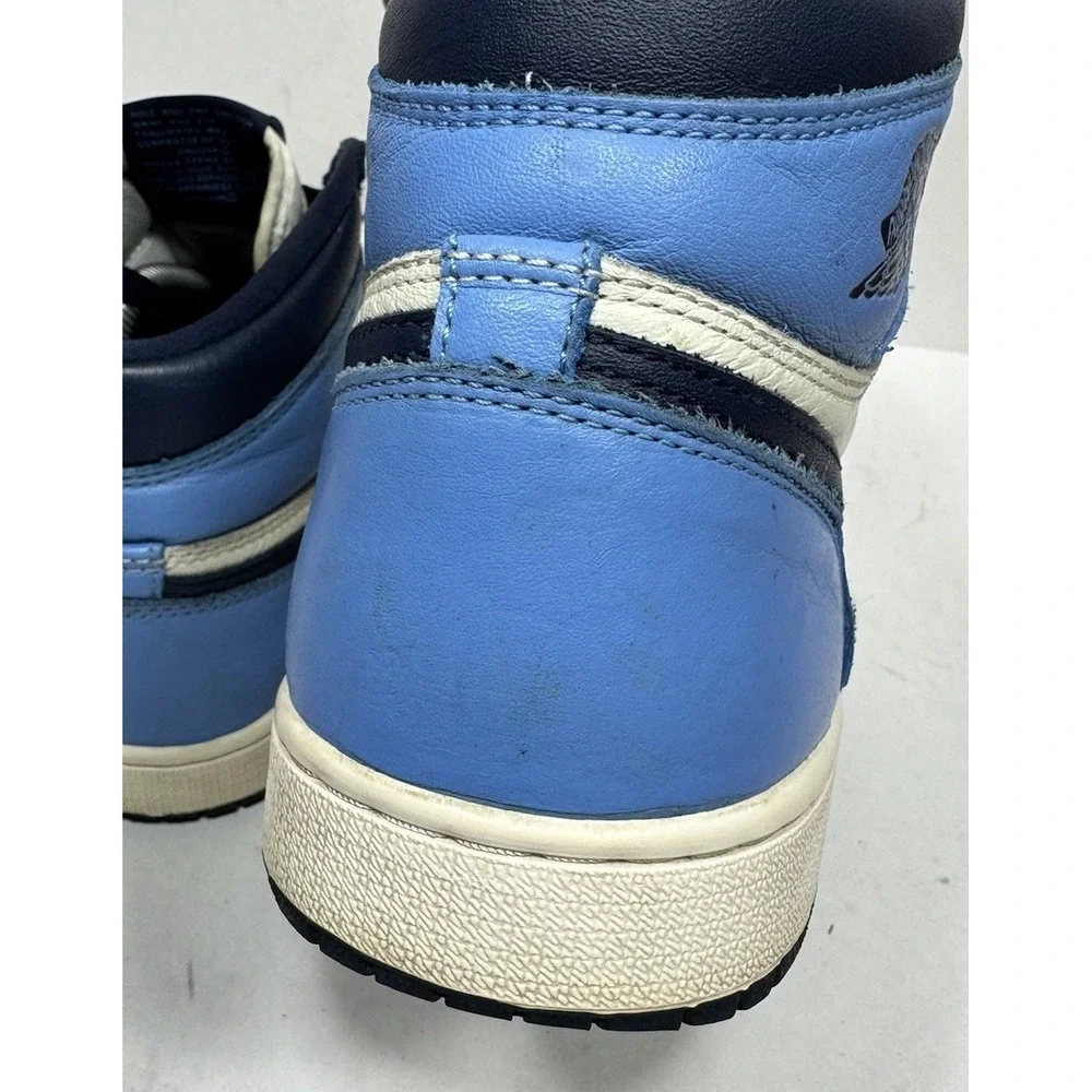 Jordan 1 Retro OG‎ High Obsidian UNC 2019 555088-140 Men's Size 8 Shoes